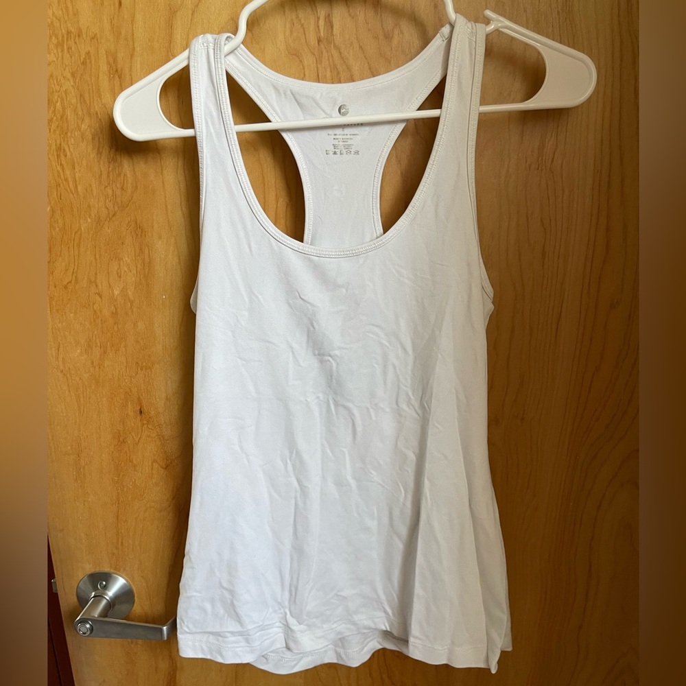 White tank top